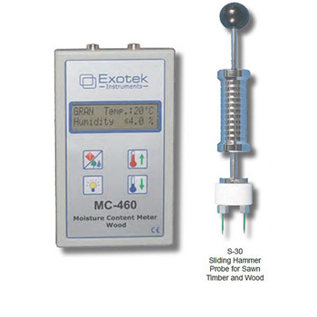 목재수분계(해머센서)